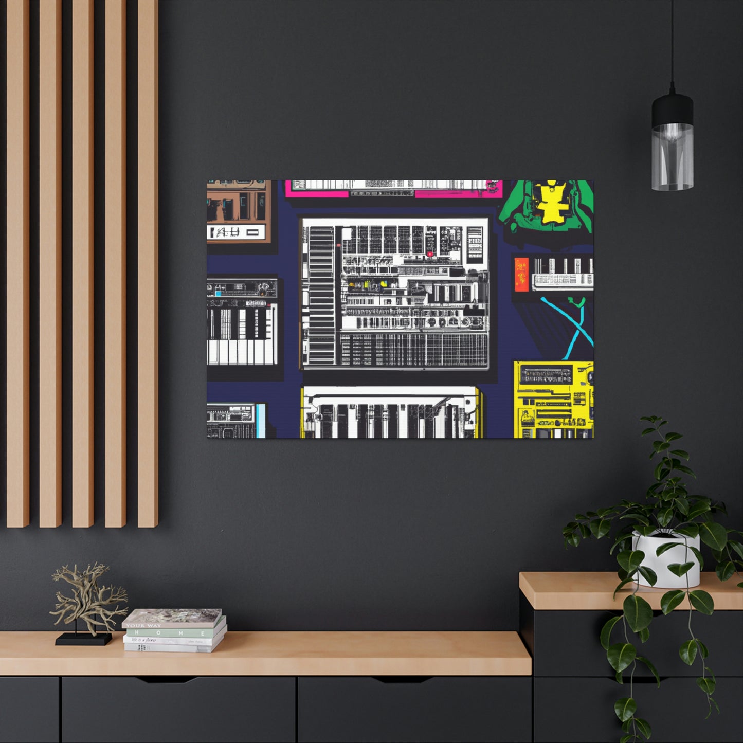 New Haven Keys - Canvas