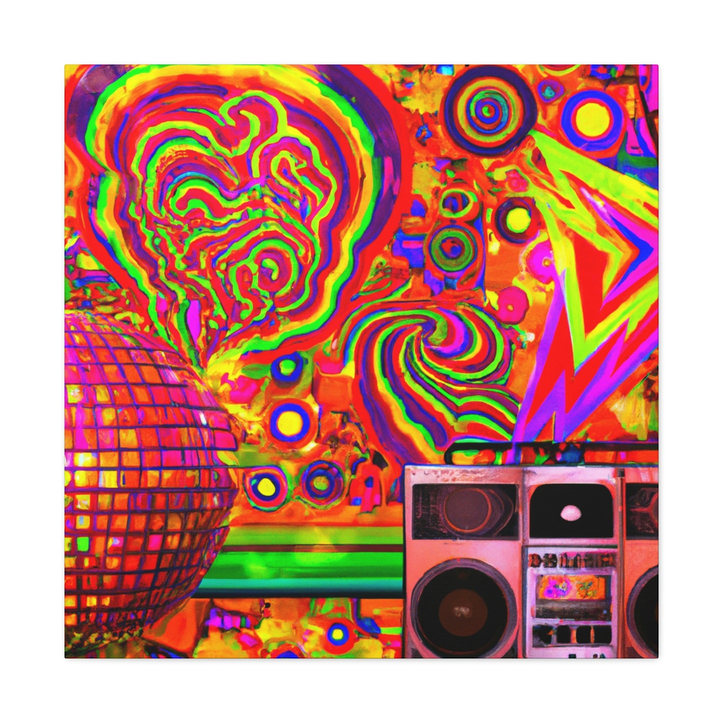 Dazza "Hard-Knock" Richter - Canvas