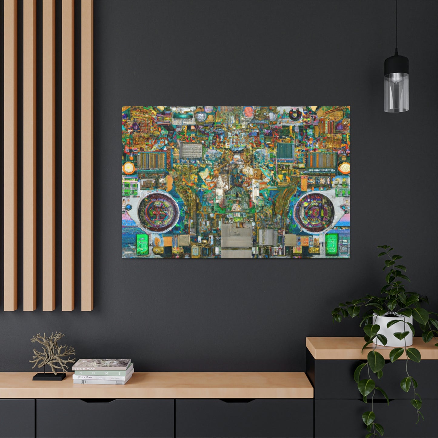 Turntable Junction - Canvas
