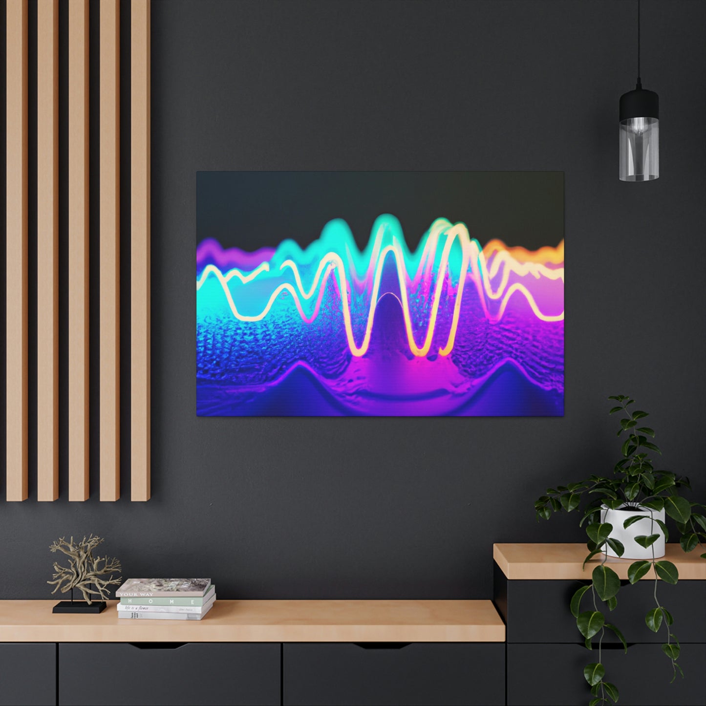 Lava Party - Canvas
