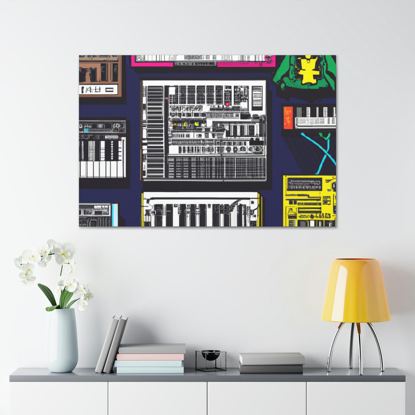 New Haven Keys - Canvas