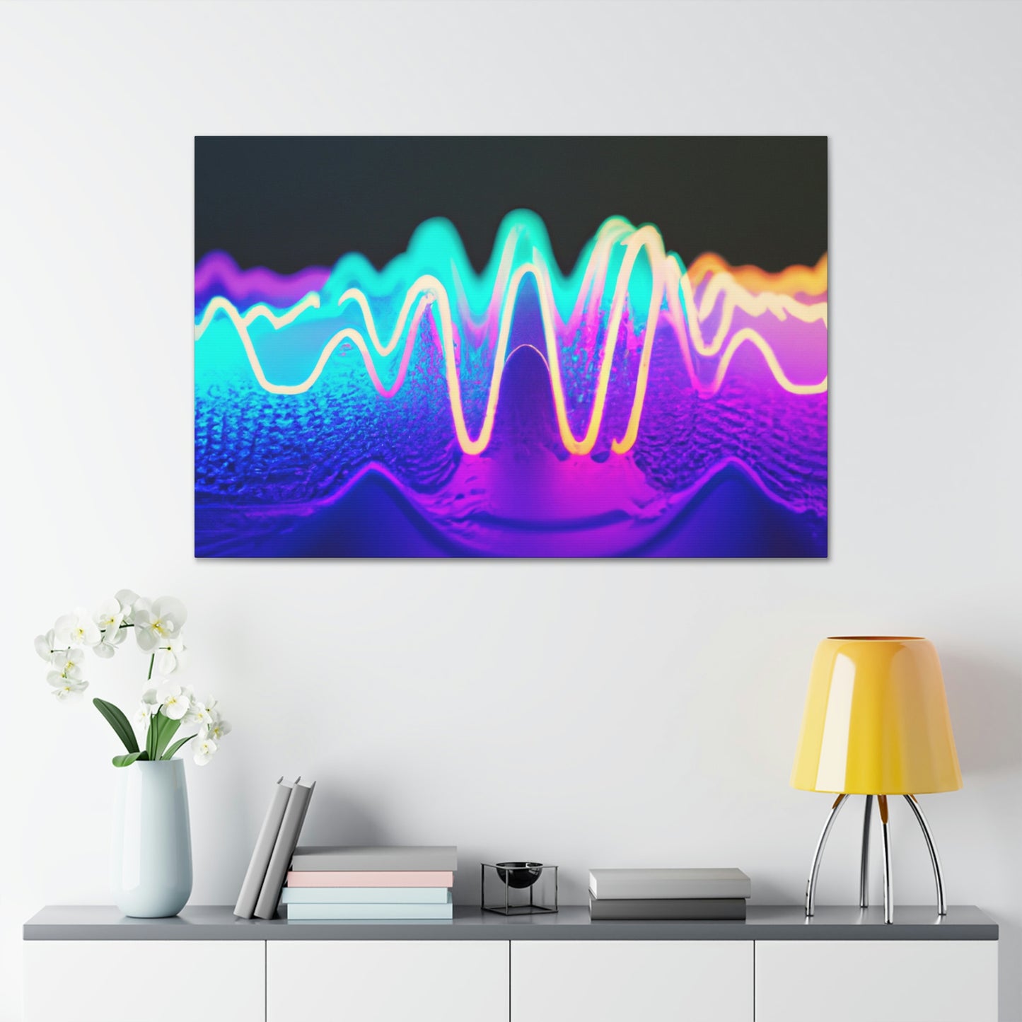 Lava Party - Canvas
