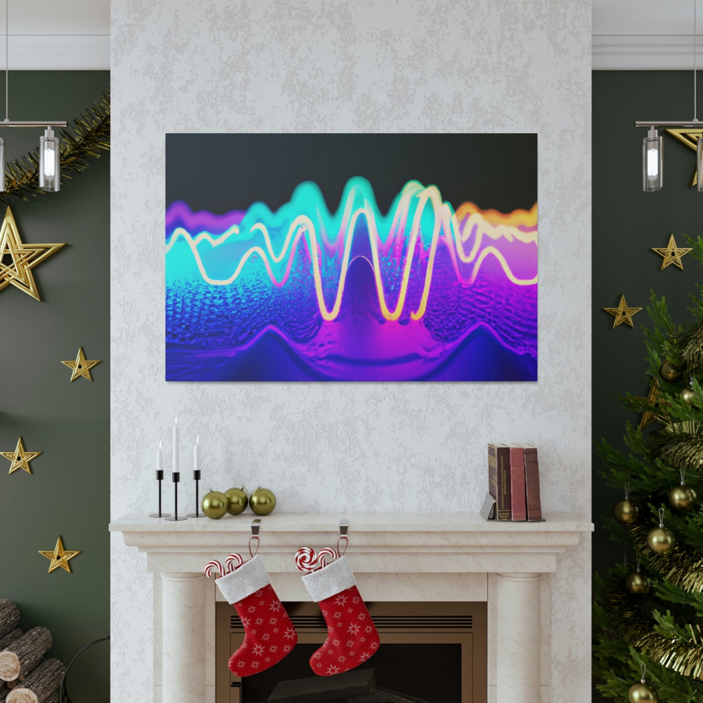Lava Party - Canvas