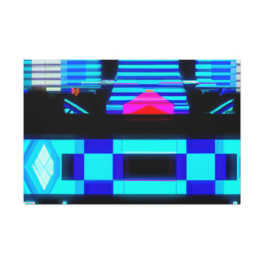 Des Moines, Iowa - Canvas