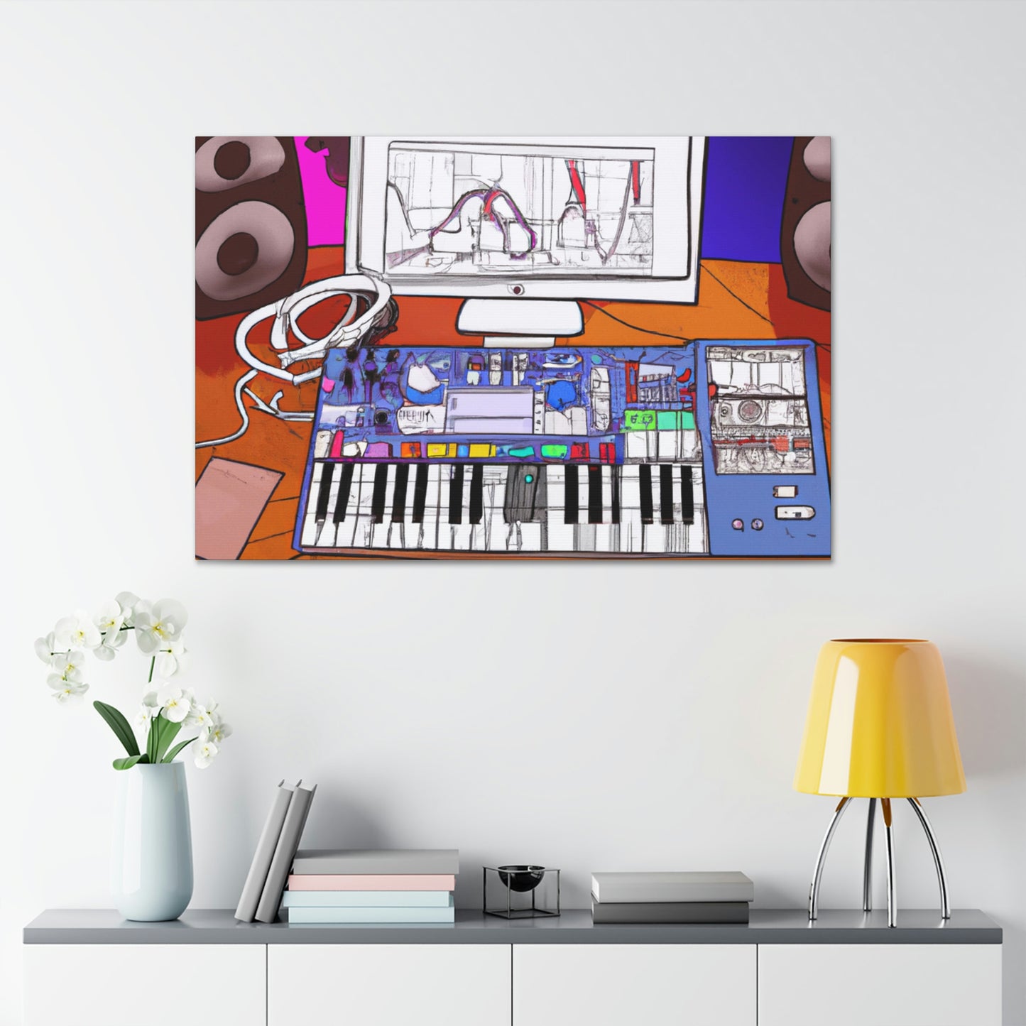 Tucson, Arizona. - Canvas