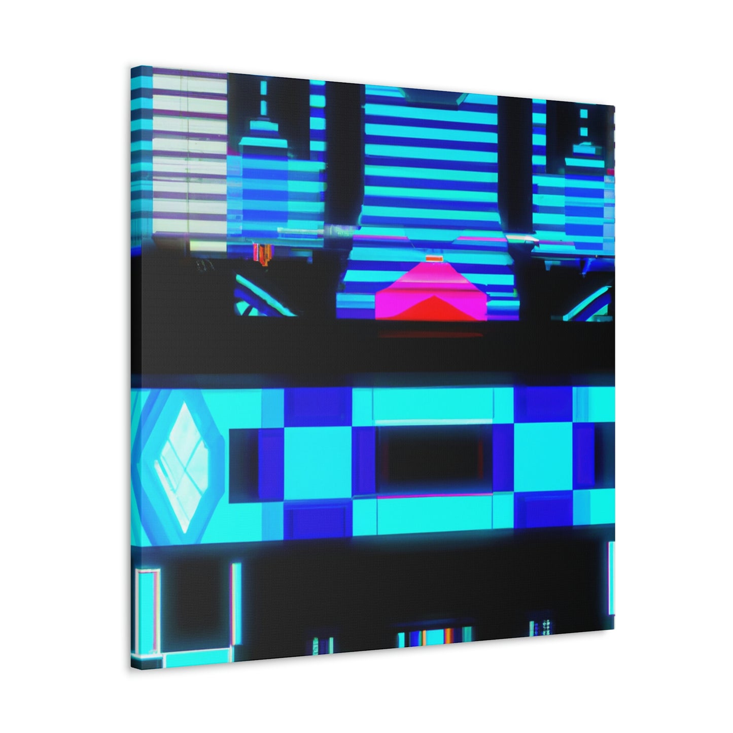 Des Moines, Iowa - Canvas