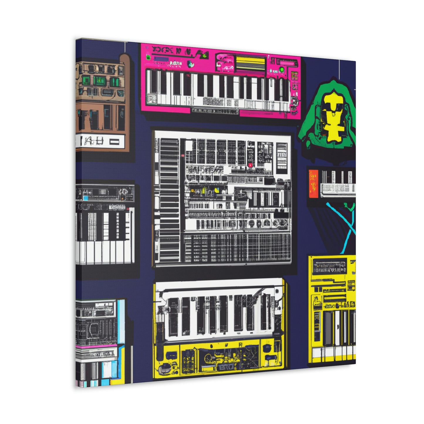 New Haven Keys - Canvas