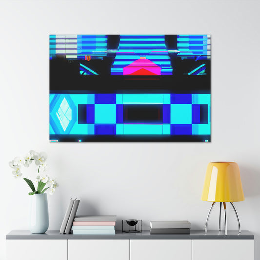 Des Moines, Iowa - Canvas