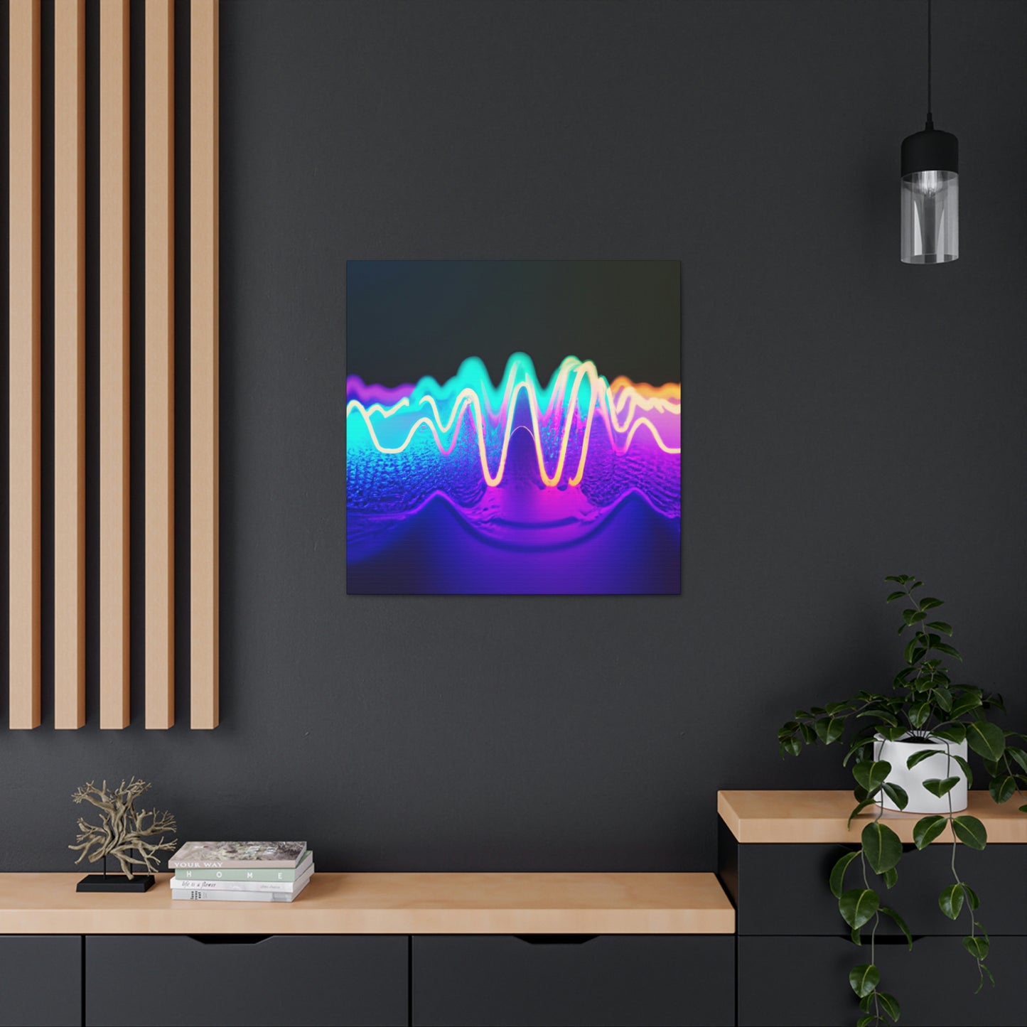 Lava Party - Canvas