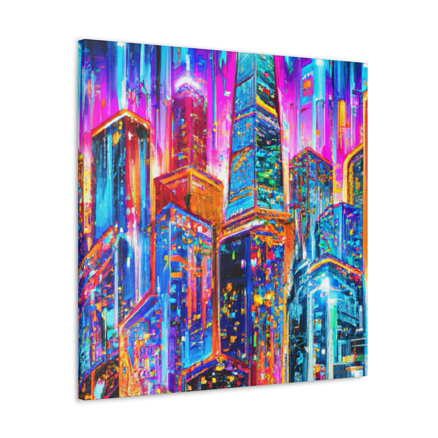 Bright Lights Big City - Canvas