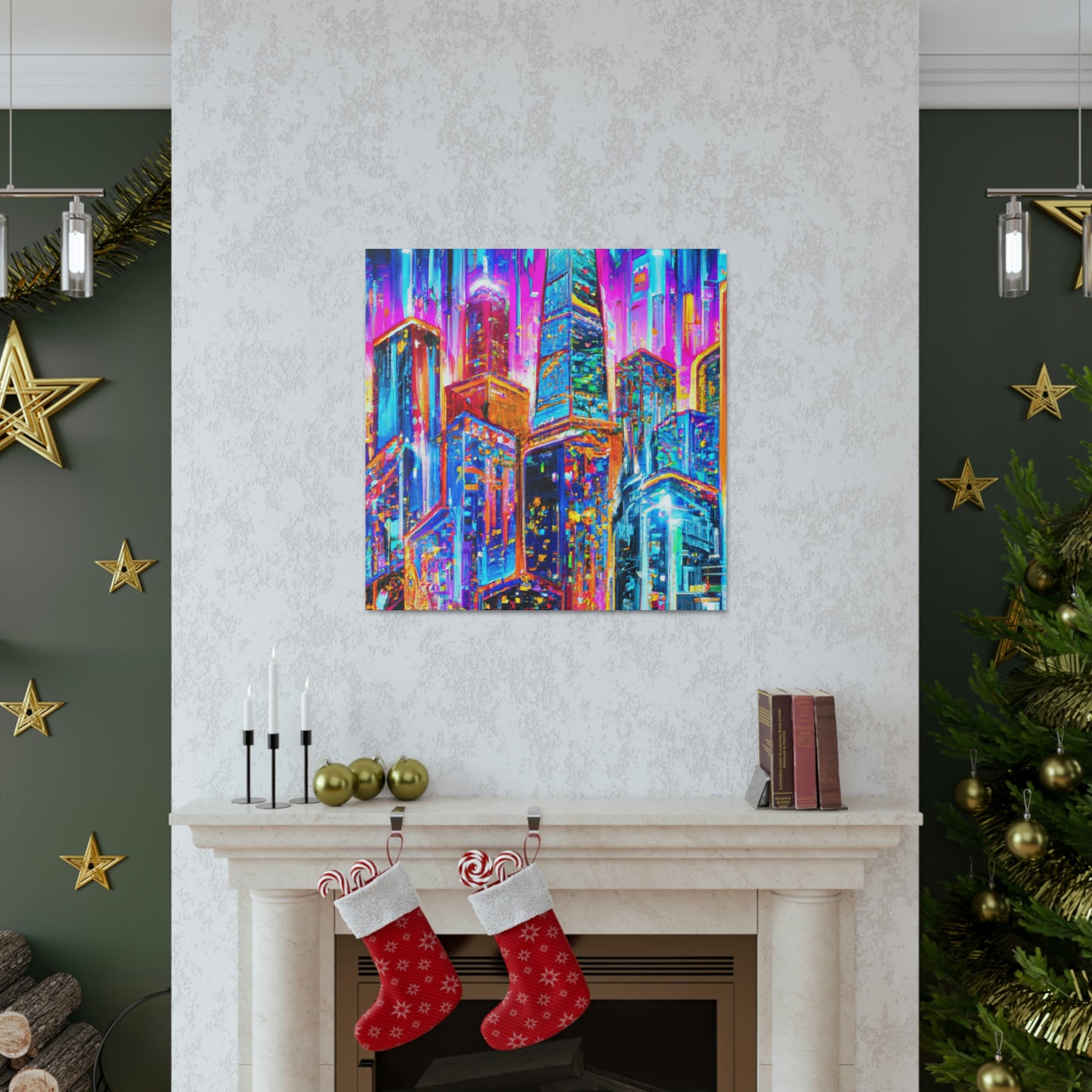 Bright Lights Big City - Canvas