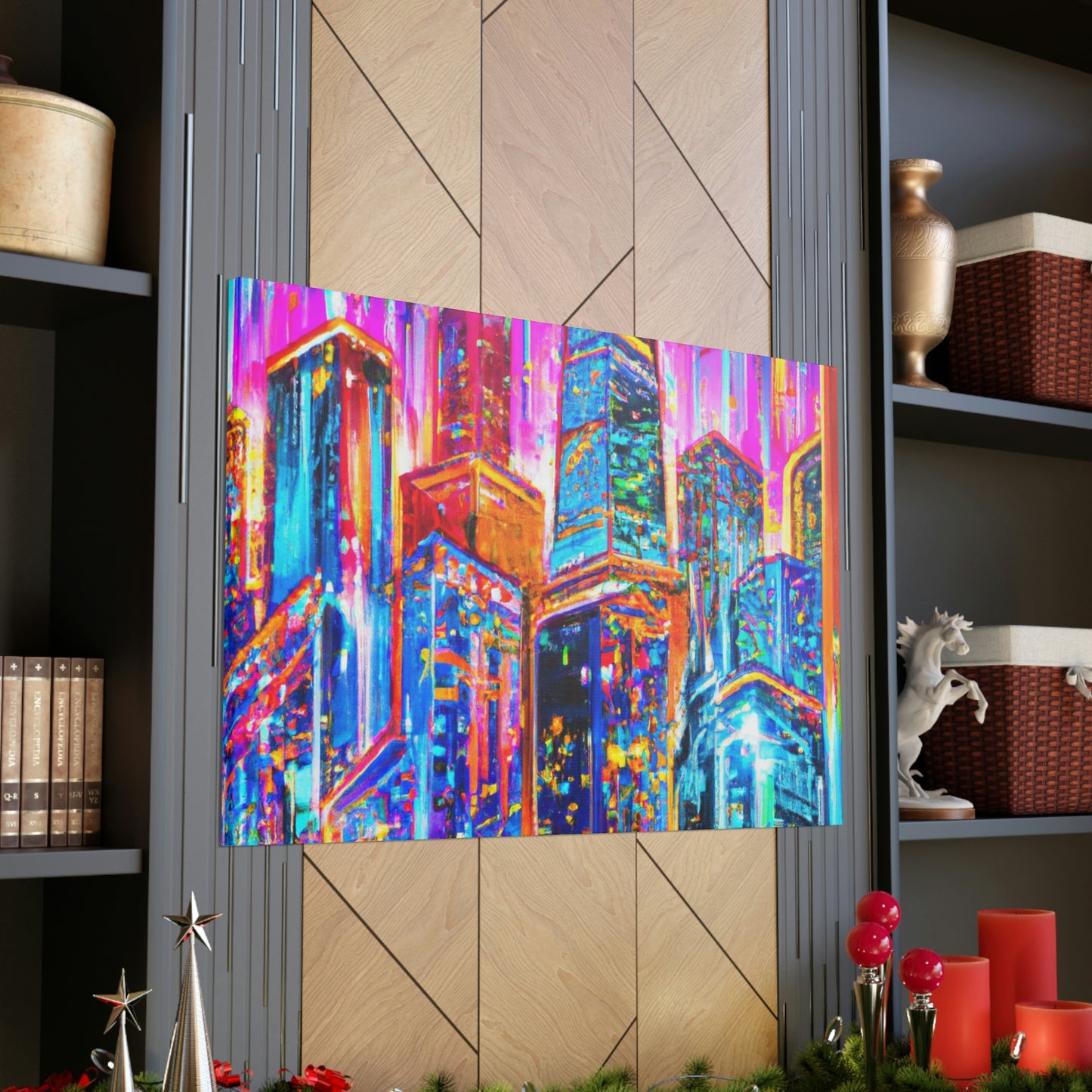 Bright Lights Big City - Canvas