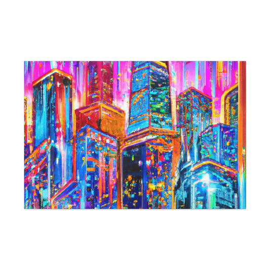 Bright Lights Big City - Canvas