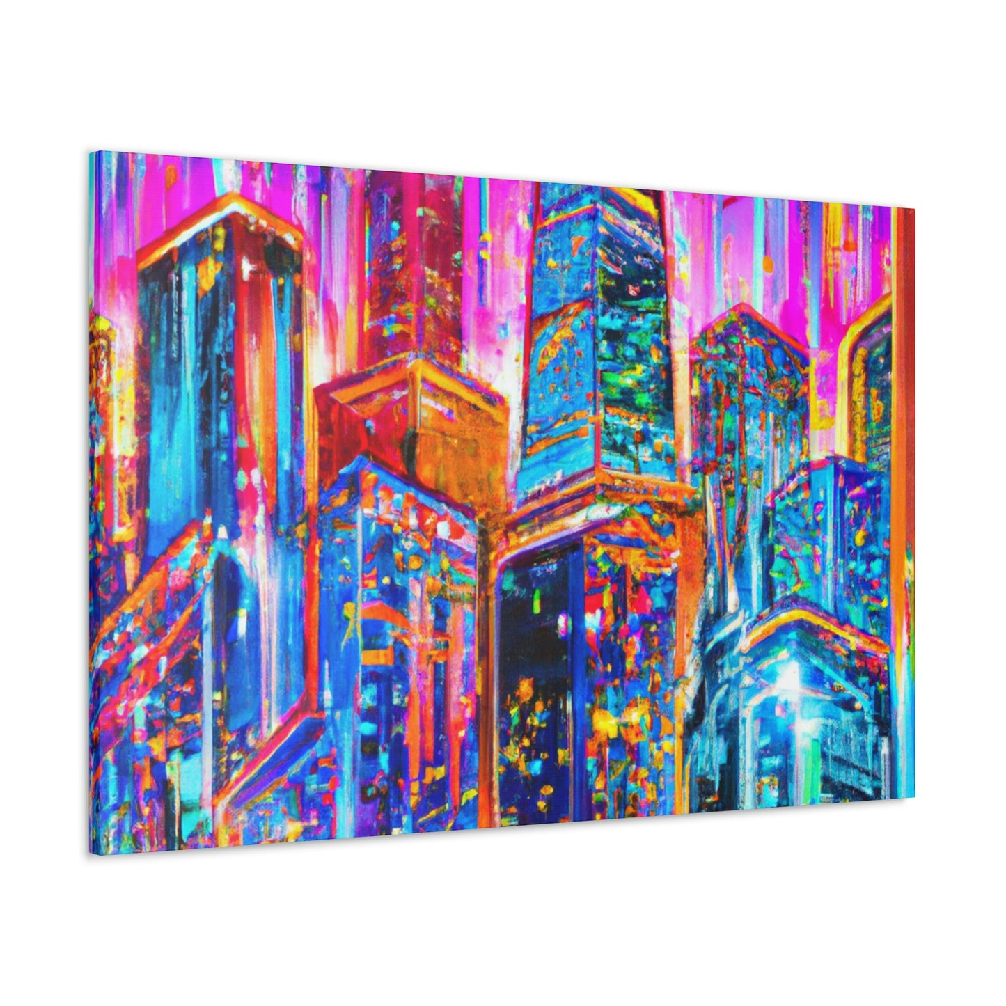 Bright Lights Big City - Canvas