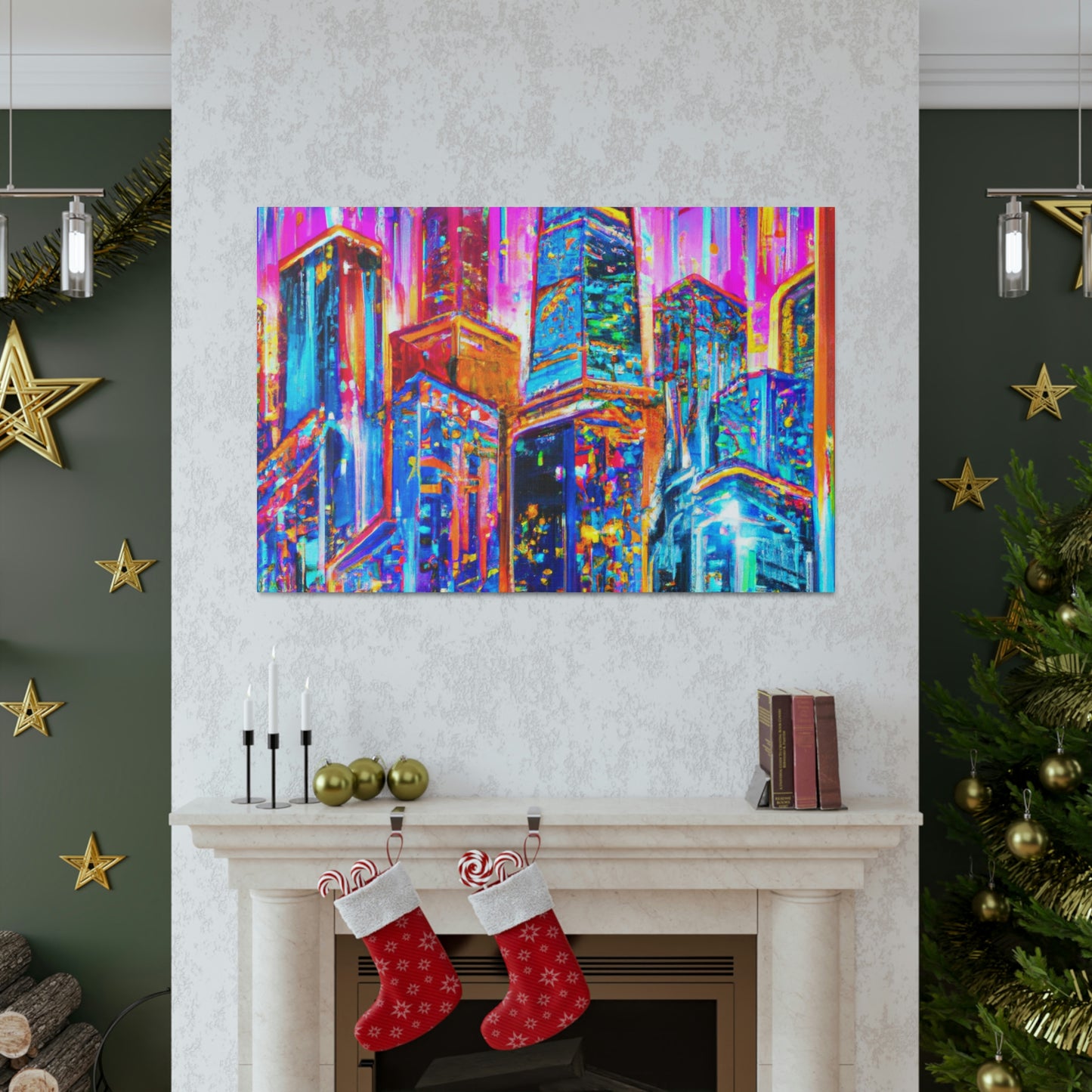 Bright Lights Big City - Canvas