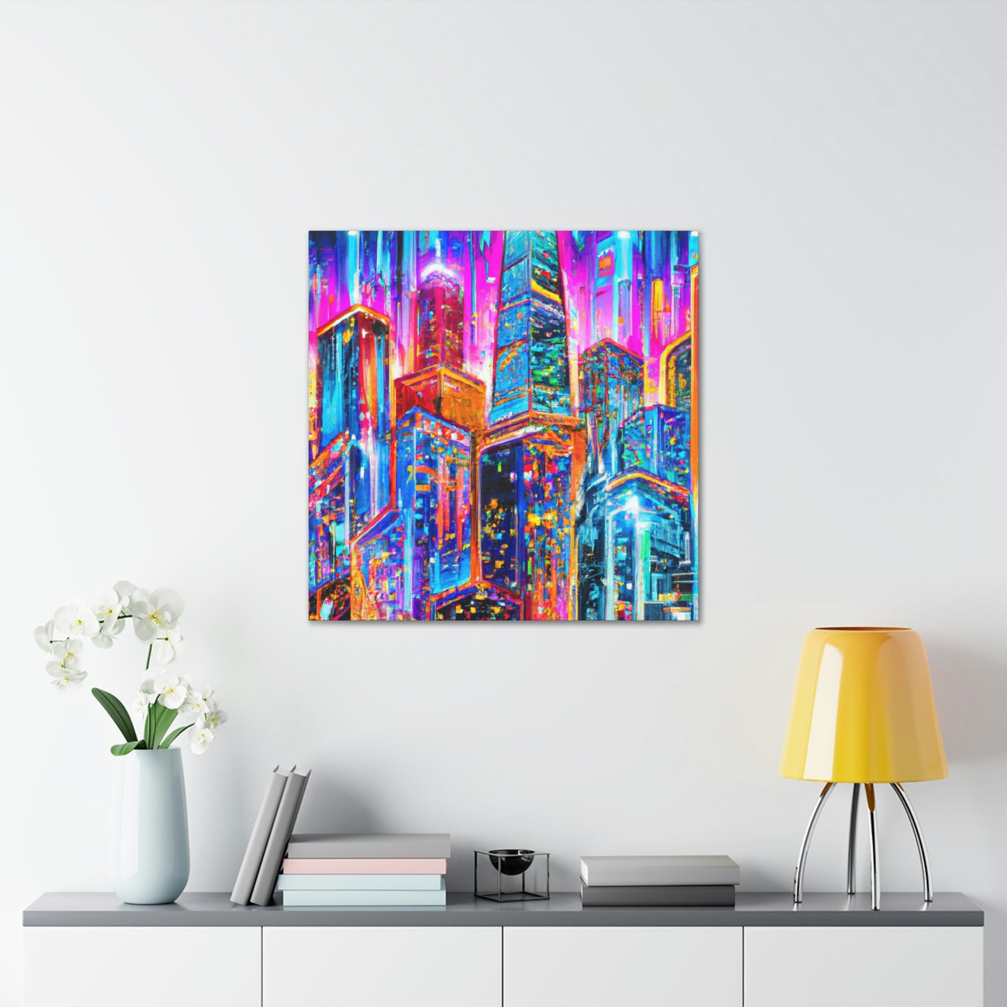 Bright Lights Big City - Canvas